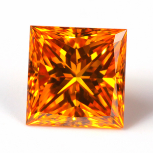 0.37 Fancy Vivid Yellow Orange Princess