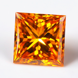 0.31 Fancy Vivid Yellow Orange Princess