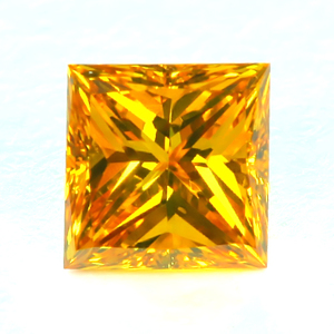 0.14 Fancy Orange Yellow Round