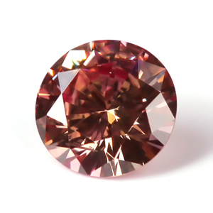 0.07 Fancy Deep Brownish Pink Round