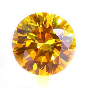 0.35 Fancy Orange-Yellow Round