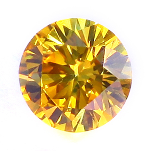 0.23 Fancy Orange-Yellow Round