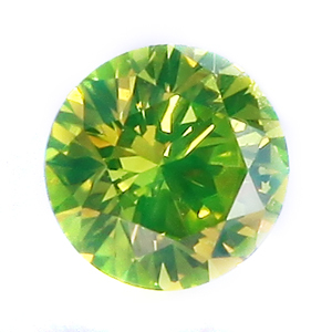 0.27 Fancy Greenish Yellow Round