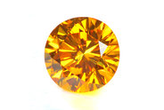 0.27 Fancy Vivid Orange Yellow Round